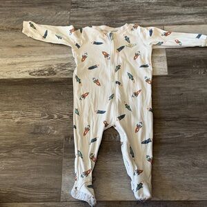 Pekkle Kids One Piece with Rocket Print